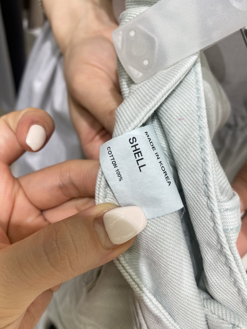 WOOD SAGE韓國直郵㊣女士新品人氣熱賣休閑推薦時尚牛仔褲WOOD SAGE牛仔褲