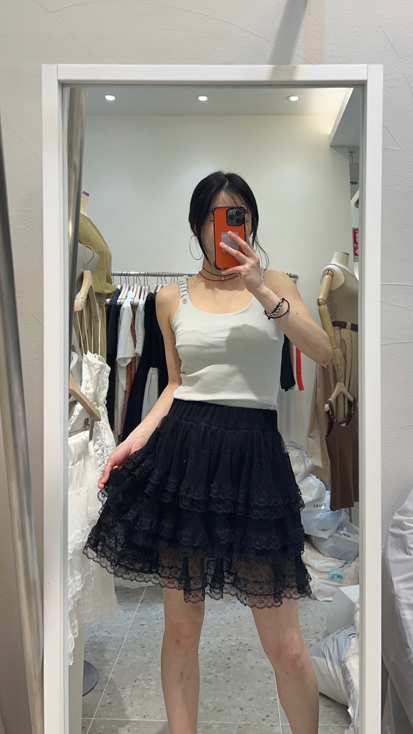 ROU.TINE東大門㊣代購女裝新款時尚真品休閑熱賣人氣吊帶背心ROU.TINE吊帶/背心