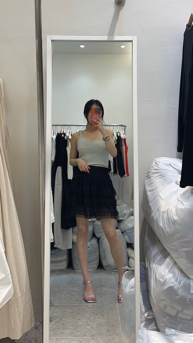 ROU.TINE東大門㊣代購女裝新款時尚真品休閑熱賣人氣吊帶背心ROU.TINE吊帶/背心