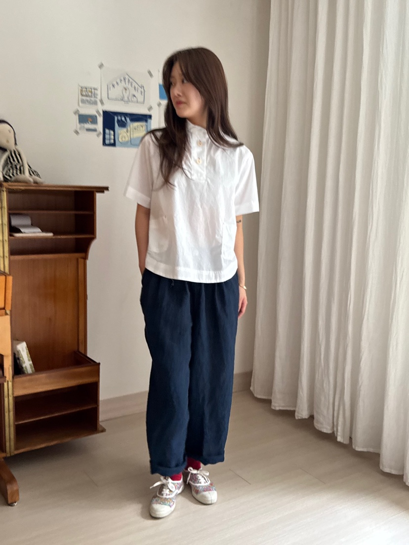 AT NOTE韓國代購㊣女裝新品時尚25春夏推薦休閑襯衫蕾絲衫AT NOTE襯衫/蕾絲衫