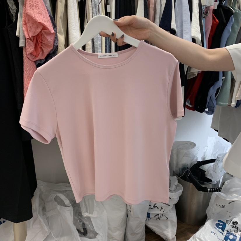 UNDERSTANDING韓國直郵㊣女士新品人氣時尚熱賣真品休閑T恤UNDERSTANDINGT恤圖色3