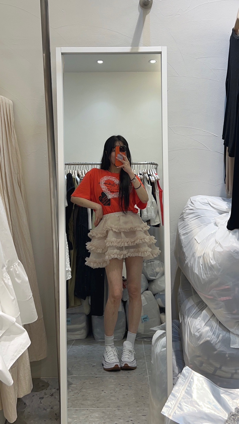 ROU.TINE東大門㊣實拍女士新品熱賣休閑時尚職業推薦25春夏T恤ROU.TINET恤