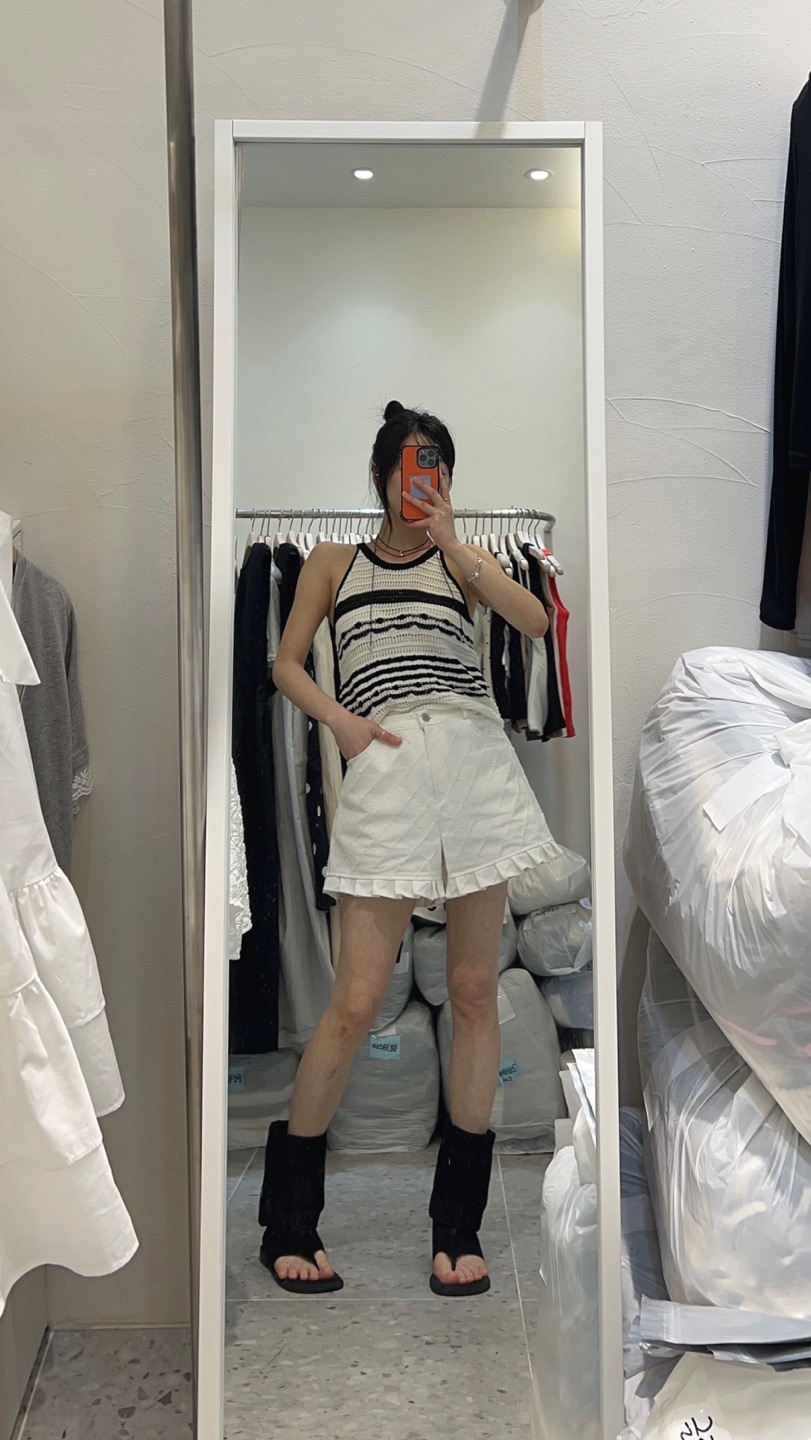 ROU.TINE韓國直郵㊣女裝新款人氣職業真品推薦休閑吊帶背心ROU.TINE吊帶/背心