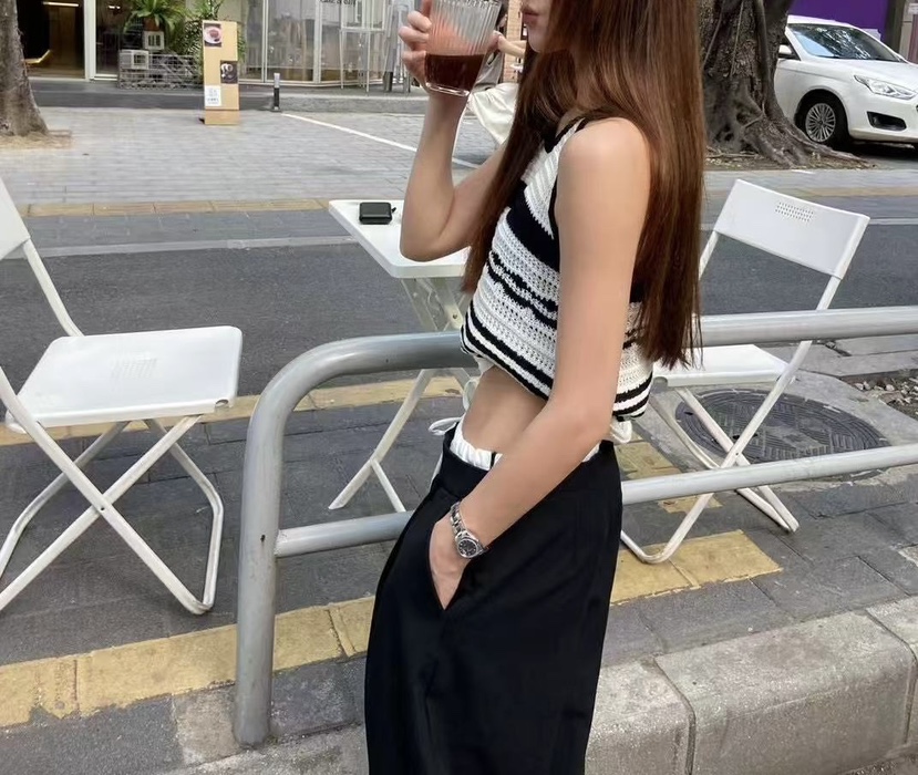 ROU.TINE韓國直郵㊣女裝新款人氣職業真品推薦休閑吊帶背心ROU.TINE吊帶/背心