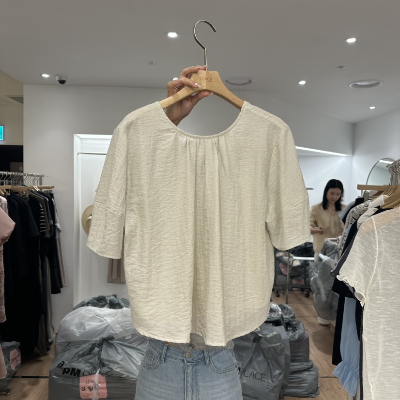 LEWIN韓國代購㊣女裝新款推薦職業熱賣人氣25春夏襯衫蕾絲衫LEWIN襯衫/蕾絲衫