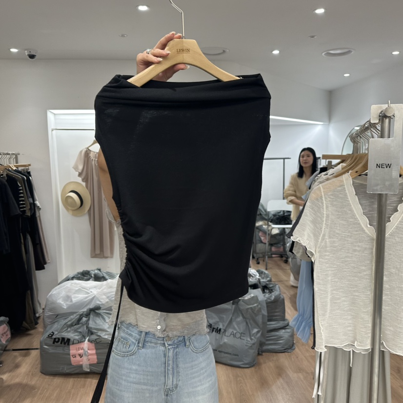 LEWIN韓國代購㊣女士新品休閑推薦25春夏職業熱賣真品吊帶背心LEWIN吊帶/背心圖色3
