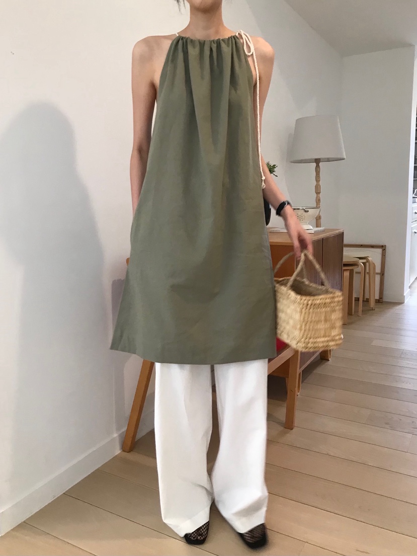 ME MO韓國直郵㊣女士新品真品25春夏熱賣休閑推薦時尚連衣裙ME MO連衣裙