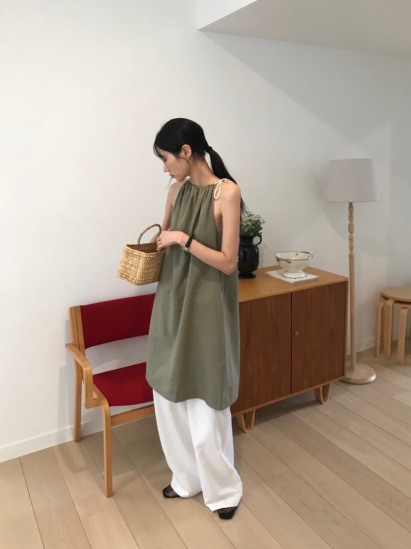 ME MO韓國直郵㊣女士新品真品25春夏熱賣休閑推薦時尚連衣裙ME MO連衣裙圖色2