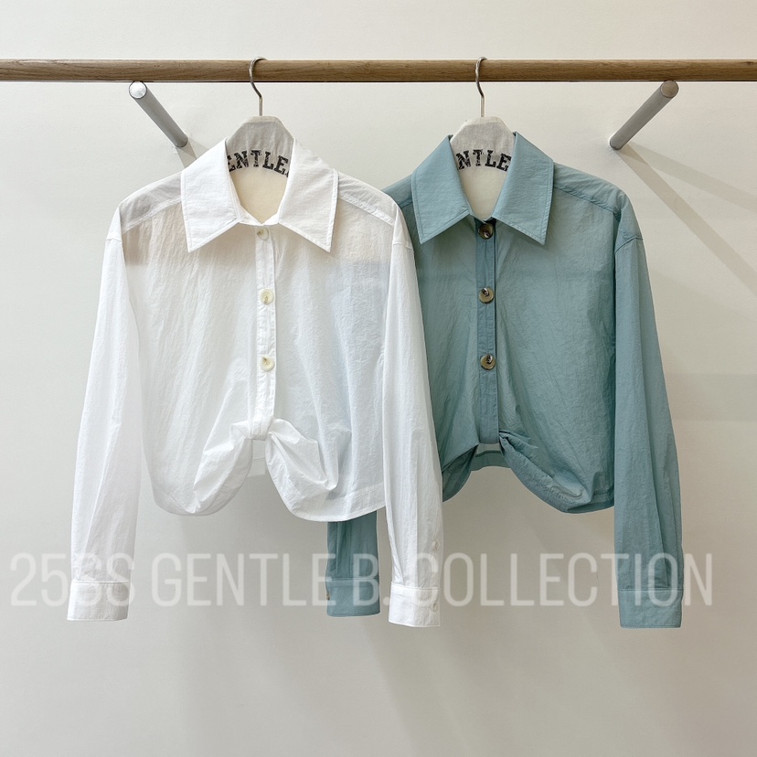 GENTLE B東大門㊣實拍女裝新品25春夏推薦休閑熱賣襯衫蕾絲衫GENTLE B襯衫/蕾絲衫