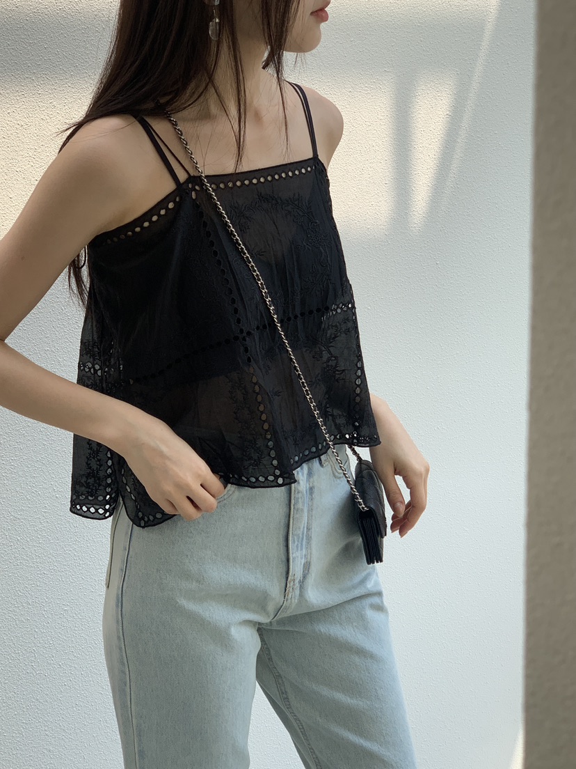 LOGARDEN東大門㊣實拍女裝新品熱賣推薦25春夏休閑吊帶背心LO GARDEN吊帶/背心