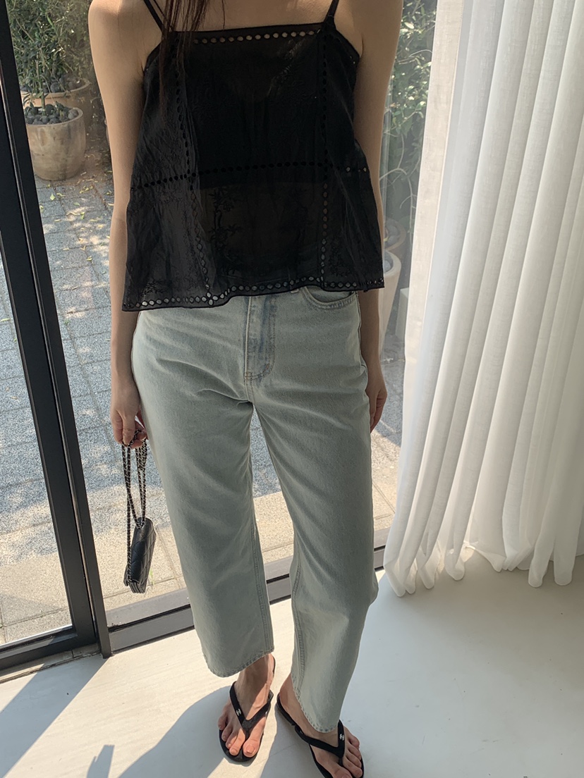 LOGARDEN東大門㊣實拍女裝新品熱賣推薦25春夏休閑吊帶背心LO GARDEN吊帶/背心