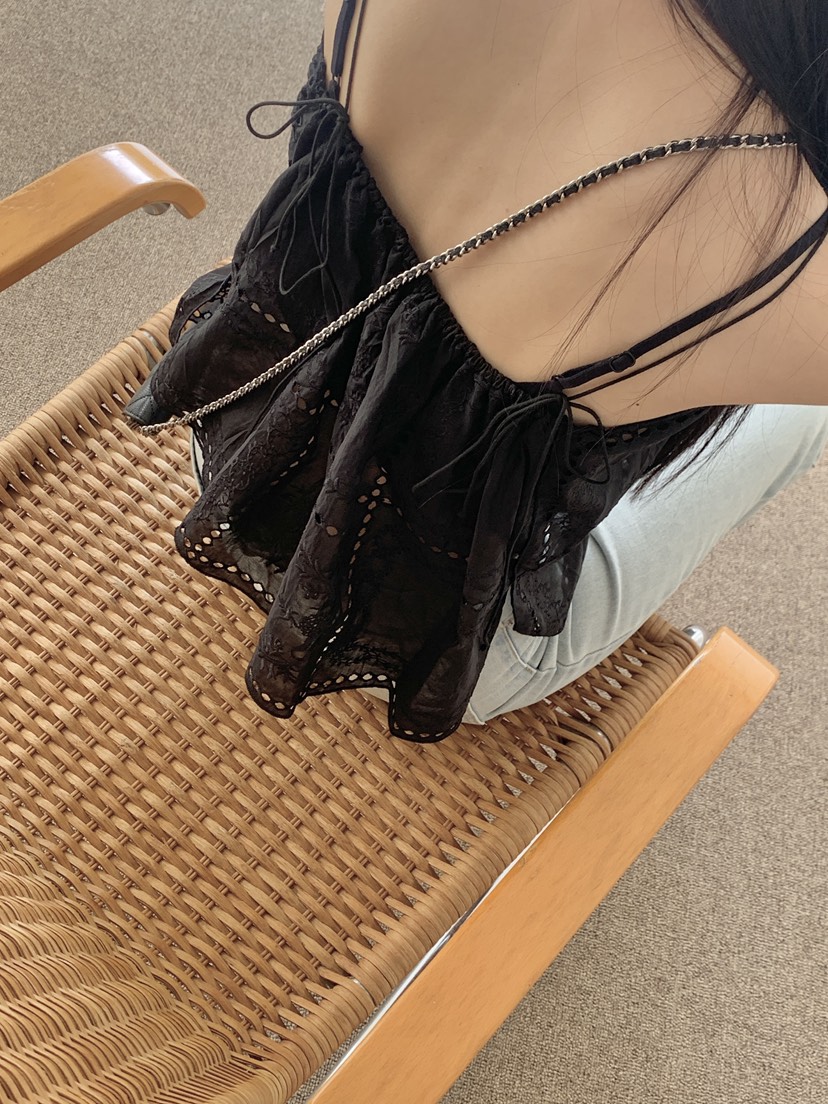 LOGARDEN東大門㊣實拍女裝新品熱賣推薦25春夏休閑吊帶背心LO GARDEN吊帶/背心