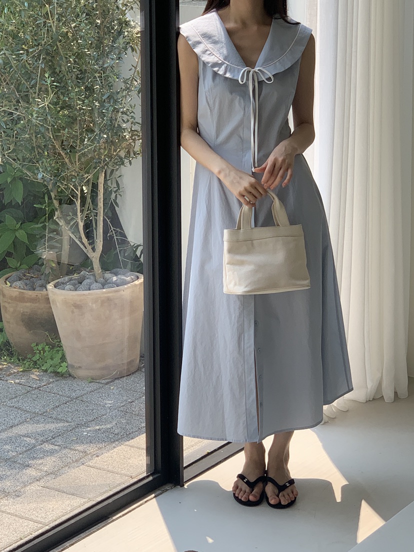 LOGARDEN韓國直郵㊣女裝新品時尚25春夏熱賣推薦真品連衣裙LO GARDEN連衣裙