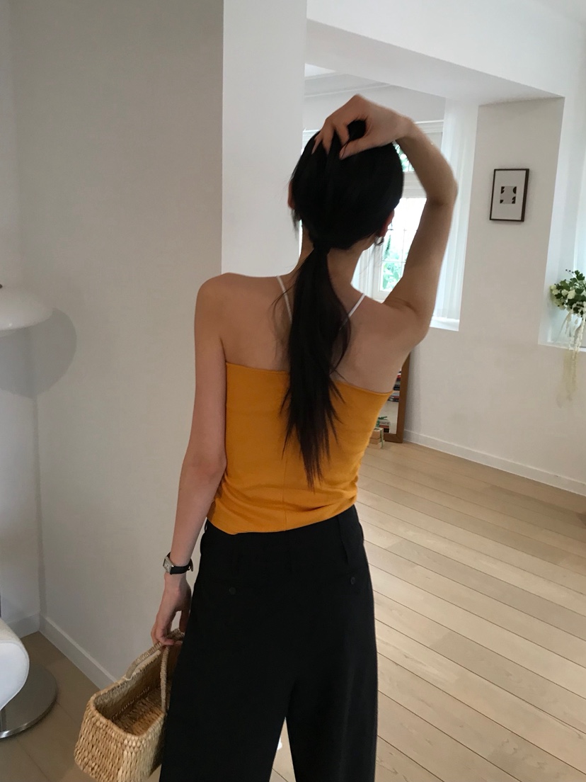 ME MO東大門㊣實拍女士新品時尚熱賣職業推薦休閑吊帶背心ME MO吊帶/背心