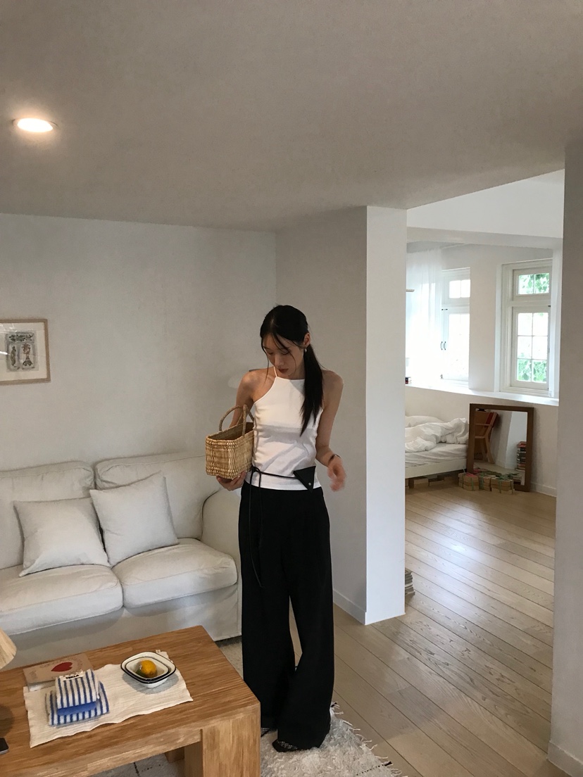 ME MO東大門㊣實拍女士新品時尚熱賣職業推薦休閑吊帶背心ME MO吊帶/背心
