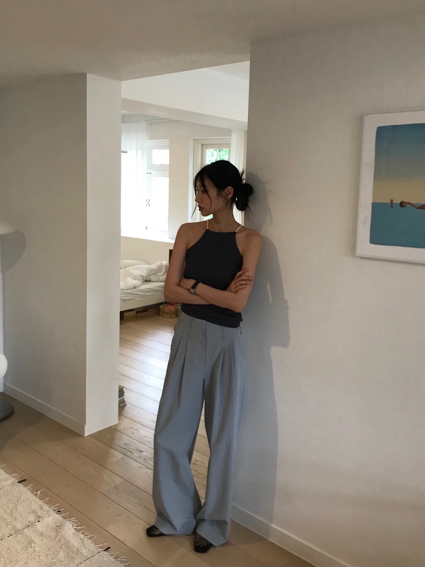 ME MO東大門㊣實拍女士新品時尚熱賣職業推薦休閑吊帶背心ME MO吊帶/背心