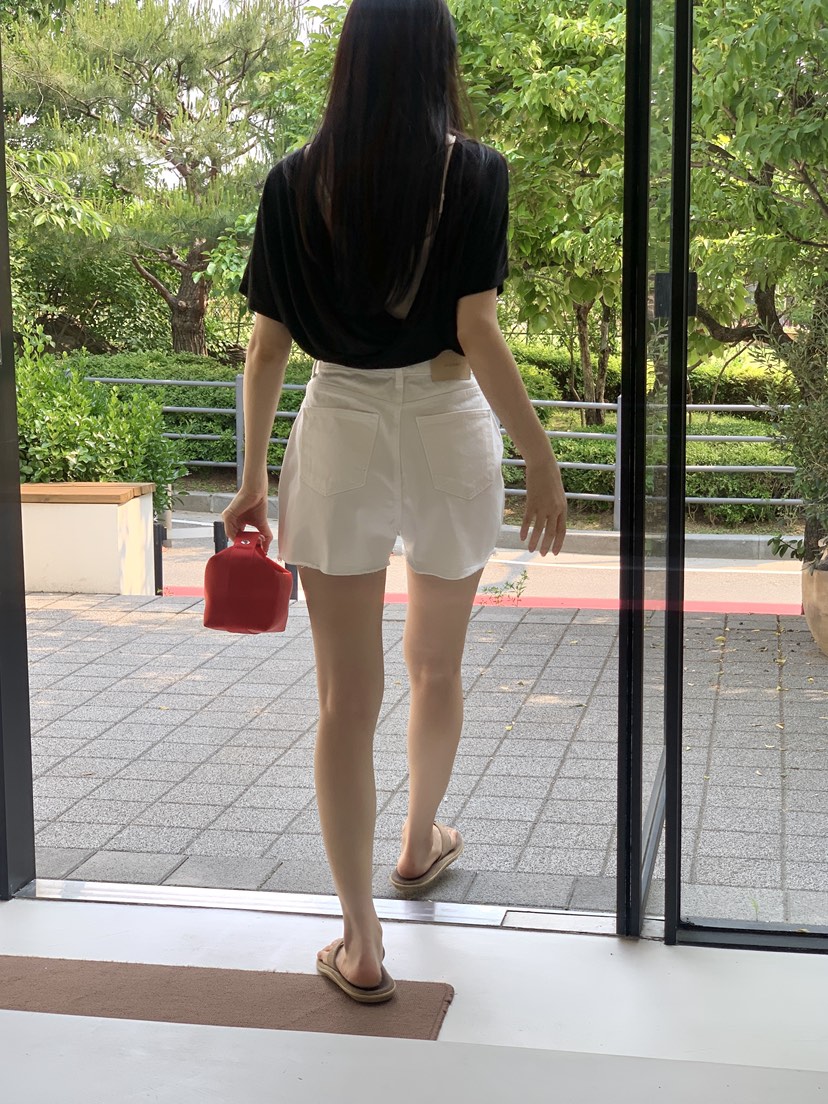 LOGARDEN韓國直郵㊣女士新款職業熱賣休閑真品T恤兩面可穿亞麻LO GARDENT恤