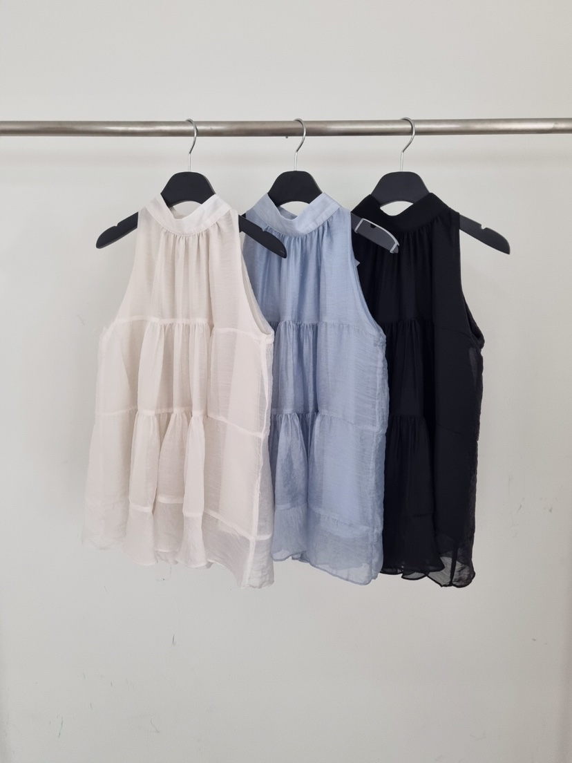 VERANDA韓國直郵㊣女裝新品職業25春夏真品熱賣時尚吊帶背心VERANDA吊帶/背心