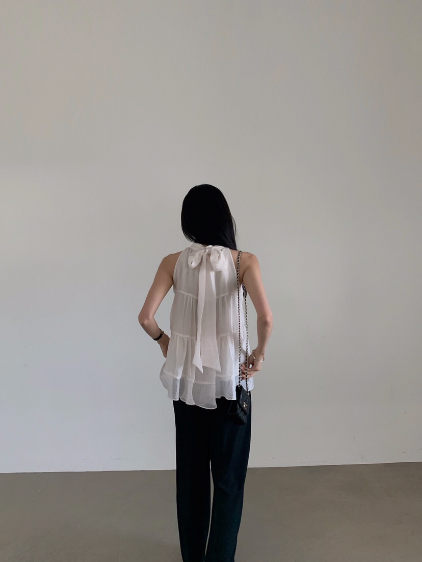 VERANDA韓國直郵㊣女裝新品職業25春夏真品熱賣時尚吊帶背心VERANDA吊帶/背心