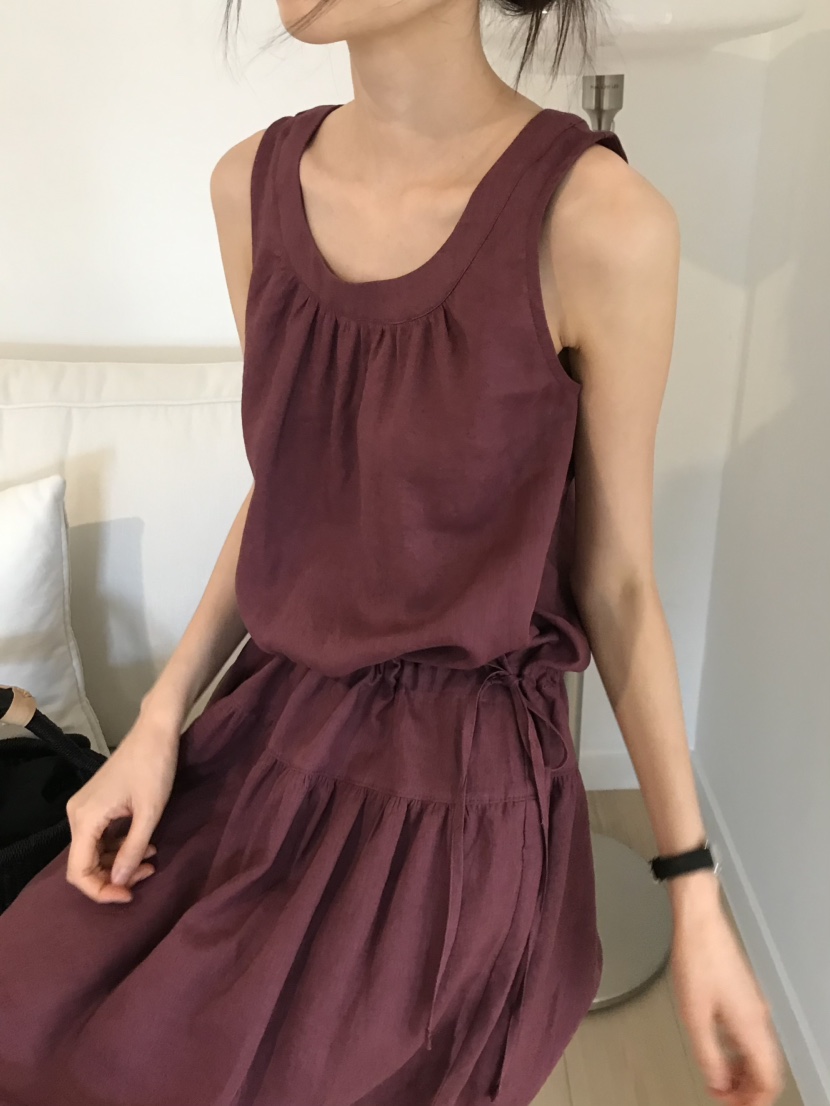 ME MO韓國代購㊣女士新品休閑熱賣25春夏推薦職業真品連衣裙ME MO連衣裙