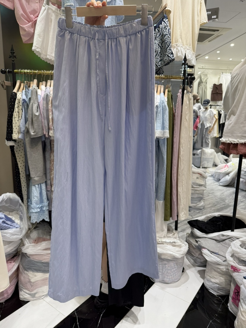 BE&BE韓國代購㊣女裝新品推薦熱賣時尚25春夏休閑褲口袋BE&be休閑褲圖色3