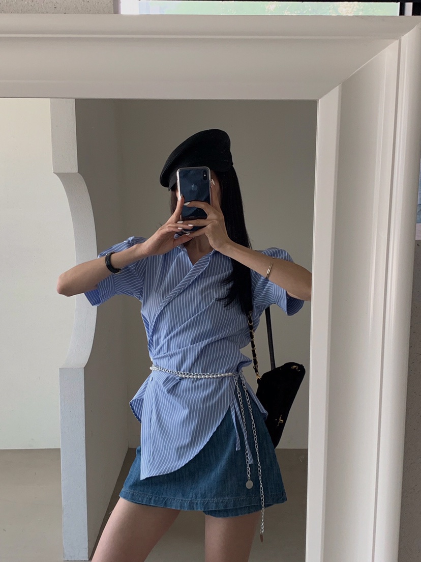 VERANDA東大門㊣代購女士新品時尚熱賣真品人氣職業襯衫蕾絲衫VERANDA襯衫/蕾絲衫
