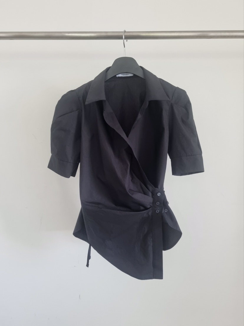 VERANDA東大門㊣代購女士新品時尚熱賣真品人氣職業襯衫蕾絲衫VERANDA襯衫/蕾絲衫圖色2