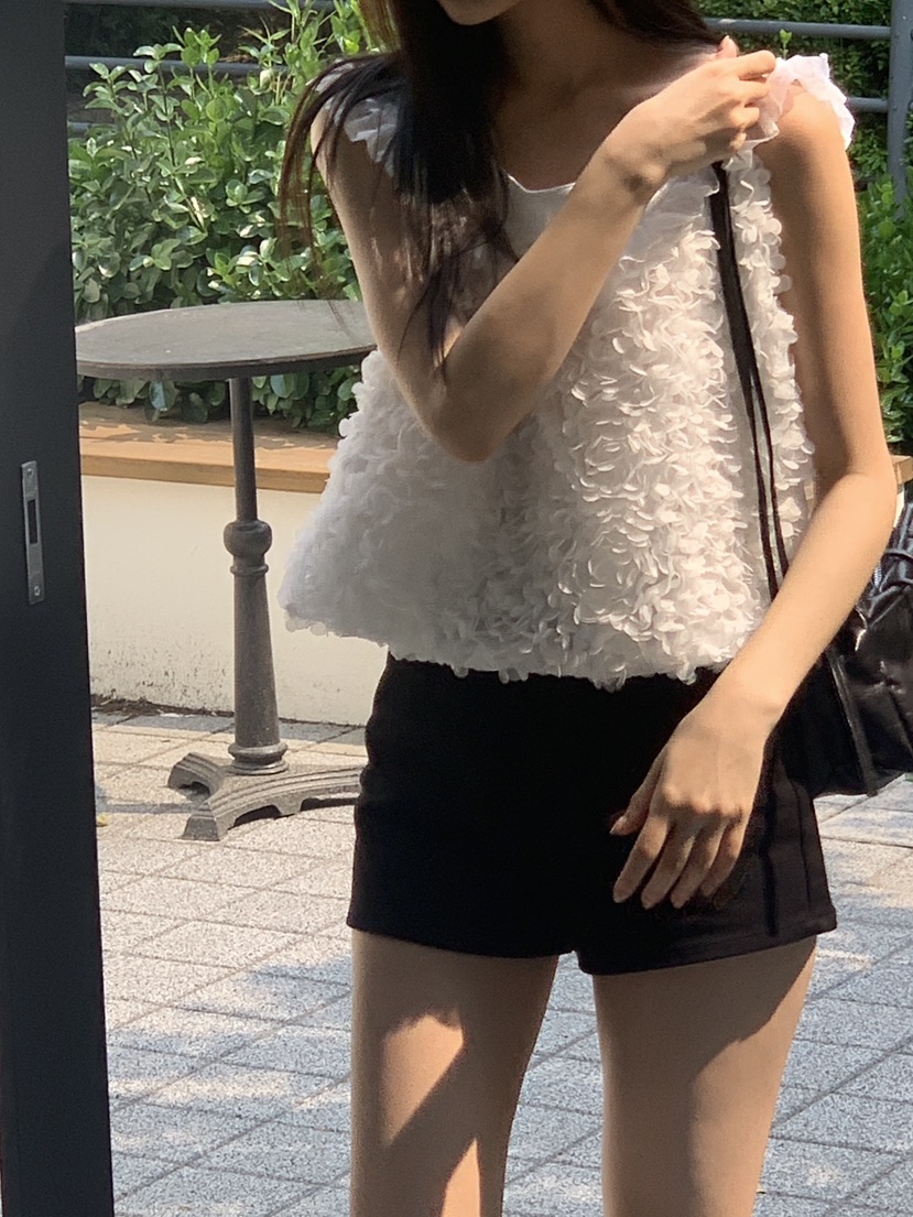 LOGARDEN韓國直郵㊣女士新款人氣推薦熱賣25春夏襯衫蕾絲衫LO GARDEN襯衫/蕾絲衫