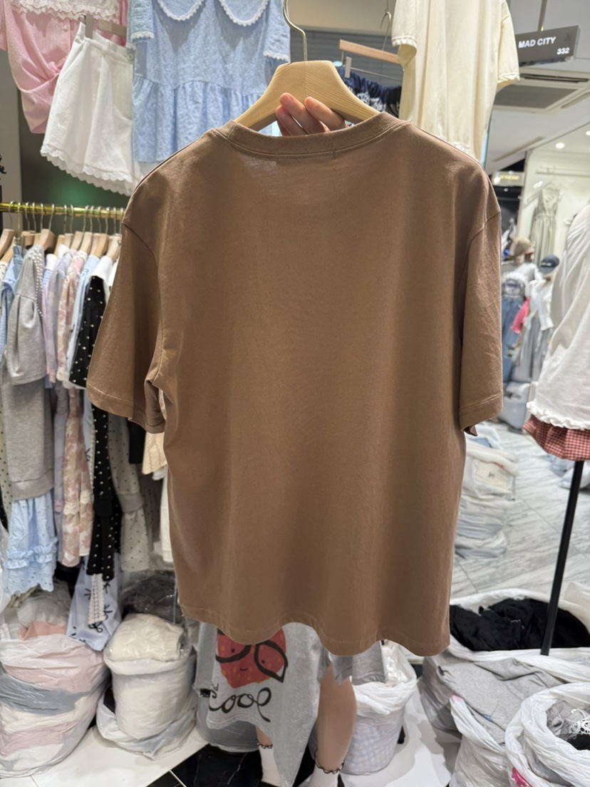 BE&BE東大門㊣實拍女士新品熱賣人氣休閑時尚25春夏T恤BE&beT恤
