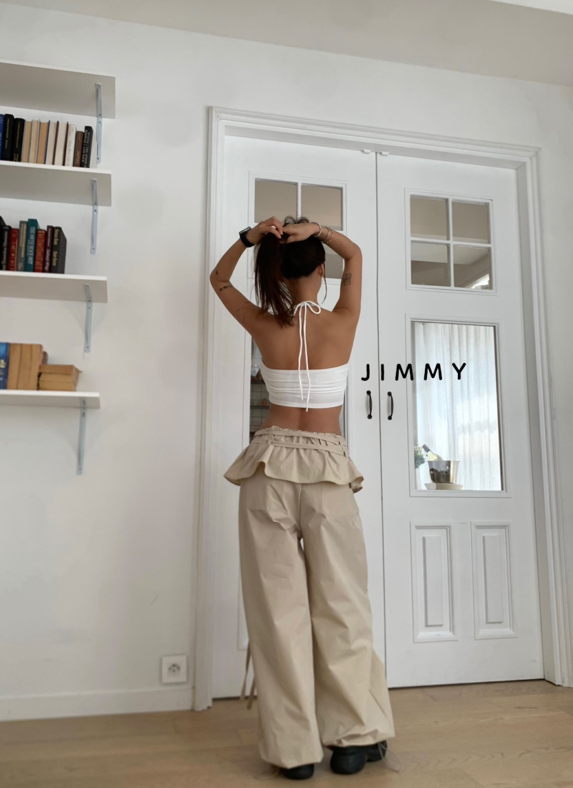 JIMMY東大門㊣代購女裝新品推薦人氣職業時尚休閑真品吊帶背心JIMMY/REMAKE吊帶/背心