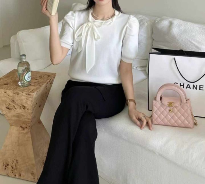 BLING BLING-S韓國代購㊣女裝新款熱賣職業推薦人氣針織衫BLING BLING-S針織衫圖色3