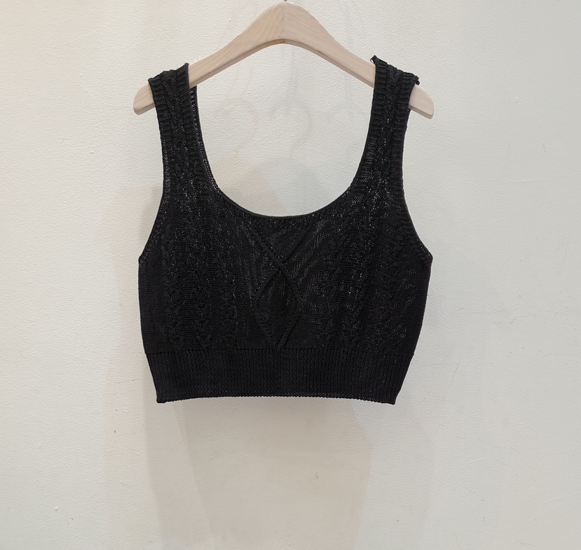 BLACK NOTE東大門㊣代購女士新品25春夏真品熱賣吊帶背心短款BLACK NOTE吊帶/背心圖色4