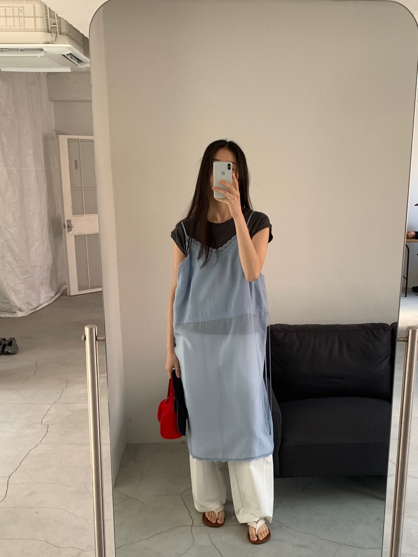 FAVE韓國代購㊣女裝新品真品熱賣25春夏時尚推薦連衣裙蕾絲FAVOURITE連衣裙