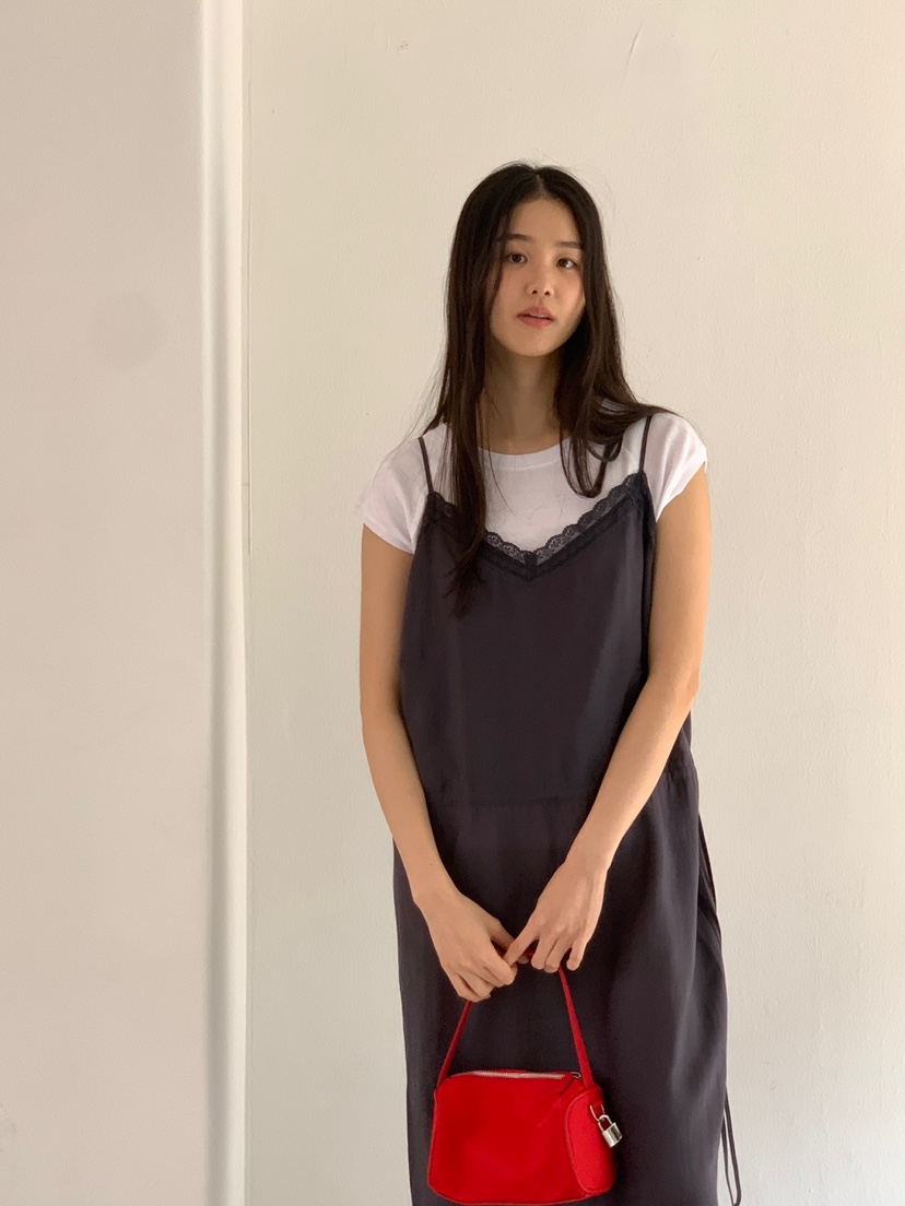 FAVE韓國代購㊣女裝新品真品熱賣25春夏時尚推薦連衣裙蕾絲FAVOURITE連衣裙