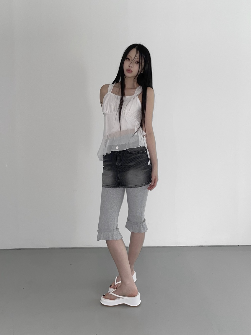 I I韓國直郵㊣女裝新款人氣真品推薦休閑打底褲鯊魚褲緊身褲ITSSONG打底褲/鯊魚褲