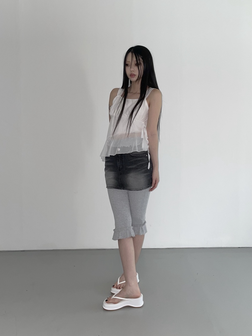I I韓國直郵㊣女裝新款人氣真品推薦休閑打底褲鯊魚褲緊身褲ITSSONG打底褲/鯊魚褲