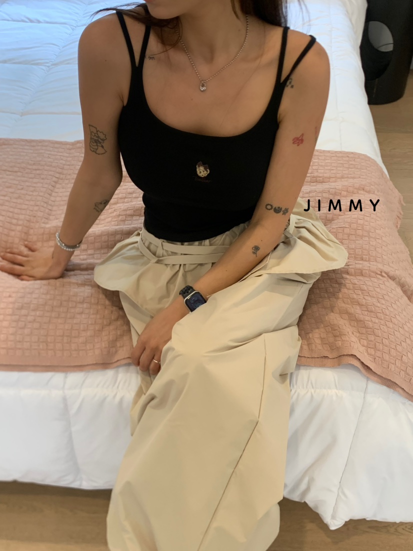 JIMMY東大門㊣直郵女裝新品25春夏人氣時尚職業休閑裙褲荷葉邊JIMMY/REMAKE裙褲