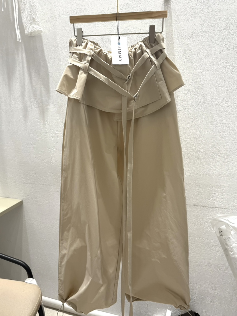 JIMMY東大門㊣直郵女裝新品25春夏人氣時尚職業休閑裙褲荷葉邊JIMMY/REMAKE裙褲