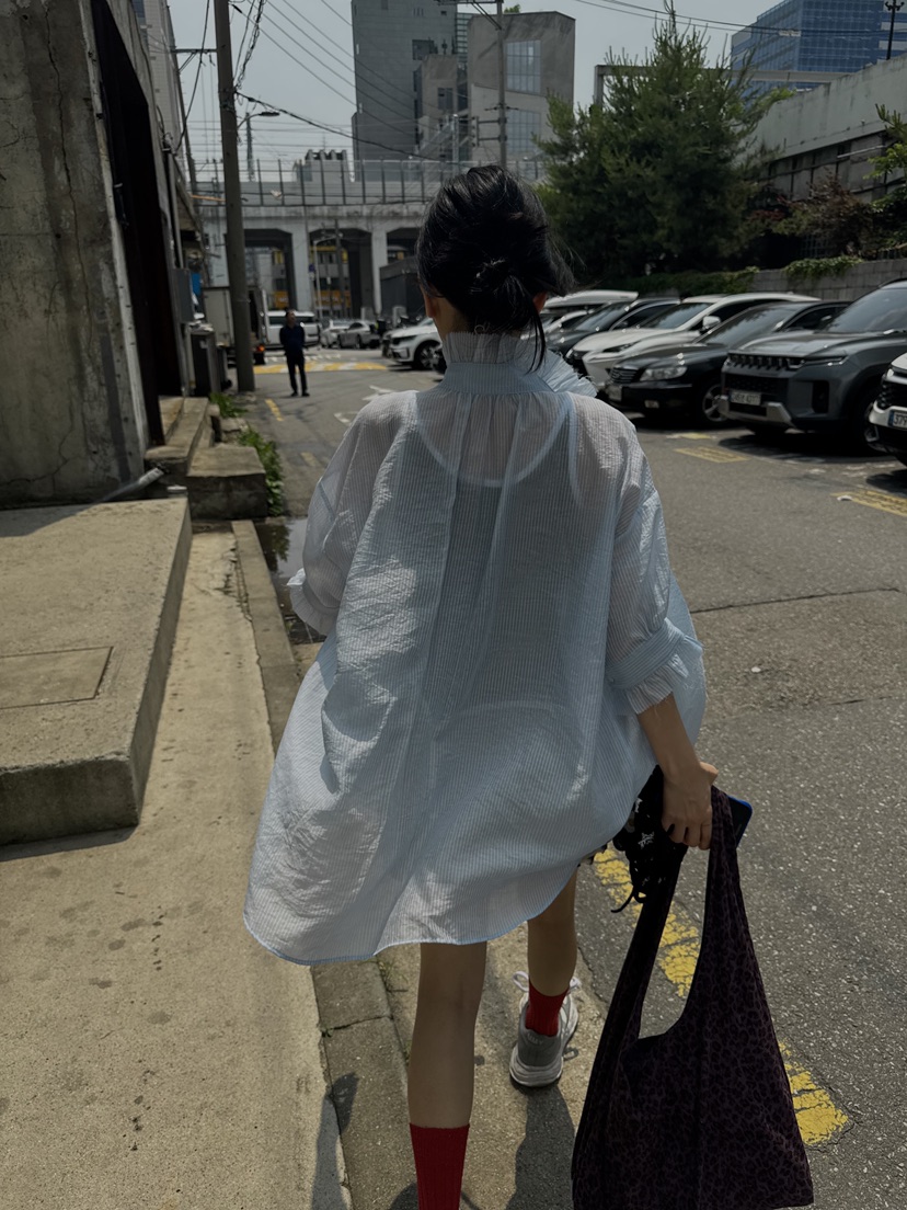 FRANC—L東大門㊣實拍女裝新款休閑真品推薦熱賣襯衫蕾絲衫FRANC襯衫/蕾絲衫