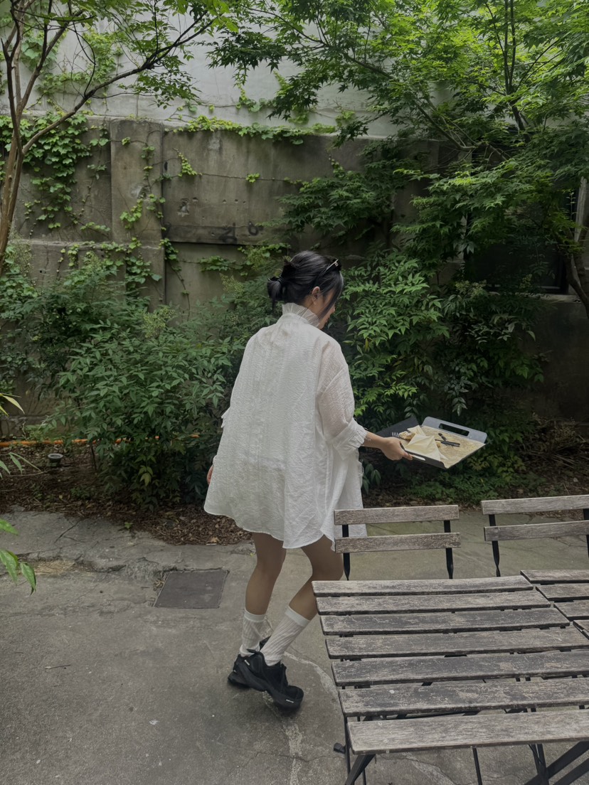 FRANC—L東大門㊣實拍女裝新款休閑真品推薦熱賣襯衫蕾絲衫FRANC襯衫/蕾絲衫