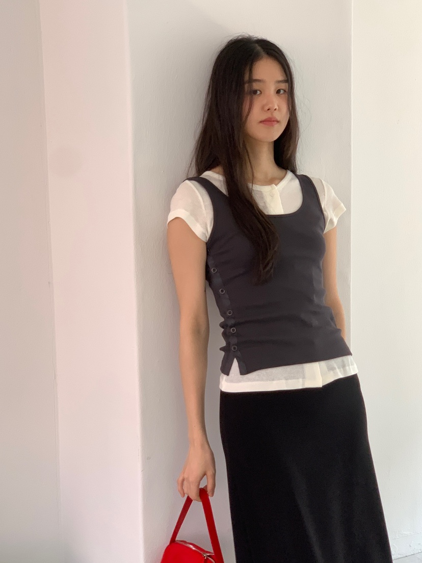 FAVE東大門㊣直郵女裝新款人氣25春夏推薦熱賣休閑吊帶背心FAVOURITE吊帶/背心