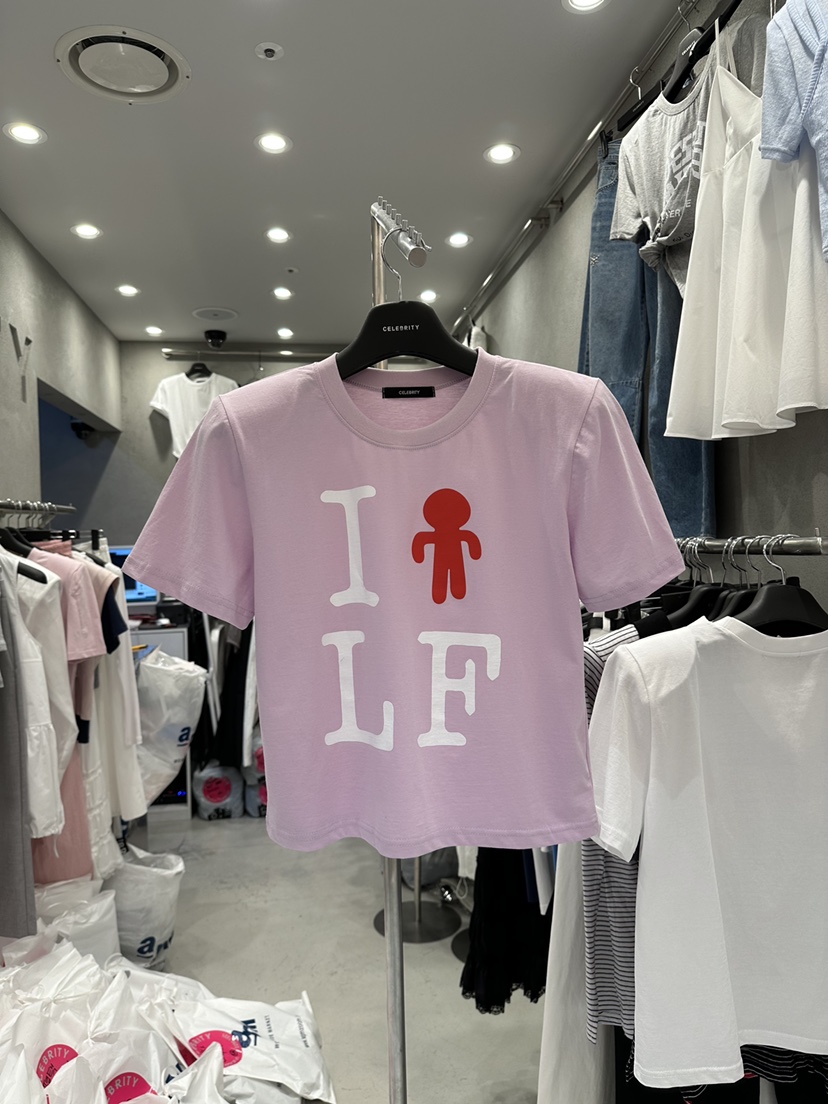 CELEBRITY-A東大門㊣實拍女裝新款人氣職業推薦時尚熱賣T恤CELEBRITY-AT恤圖色2