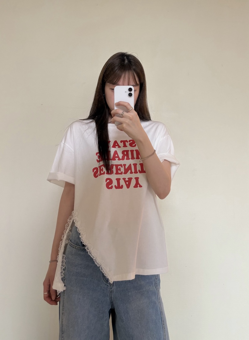 JMIND東大門㊣實拍女士新品推薦時尚25春夏職業休閑熱賣T恤JMINDT恤