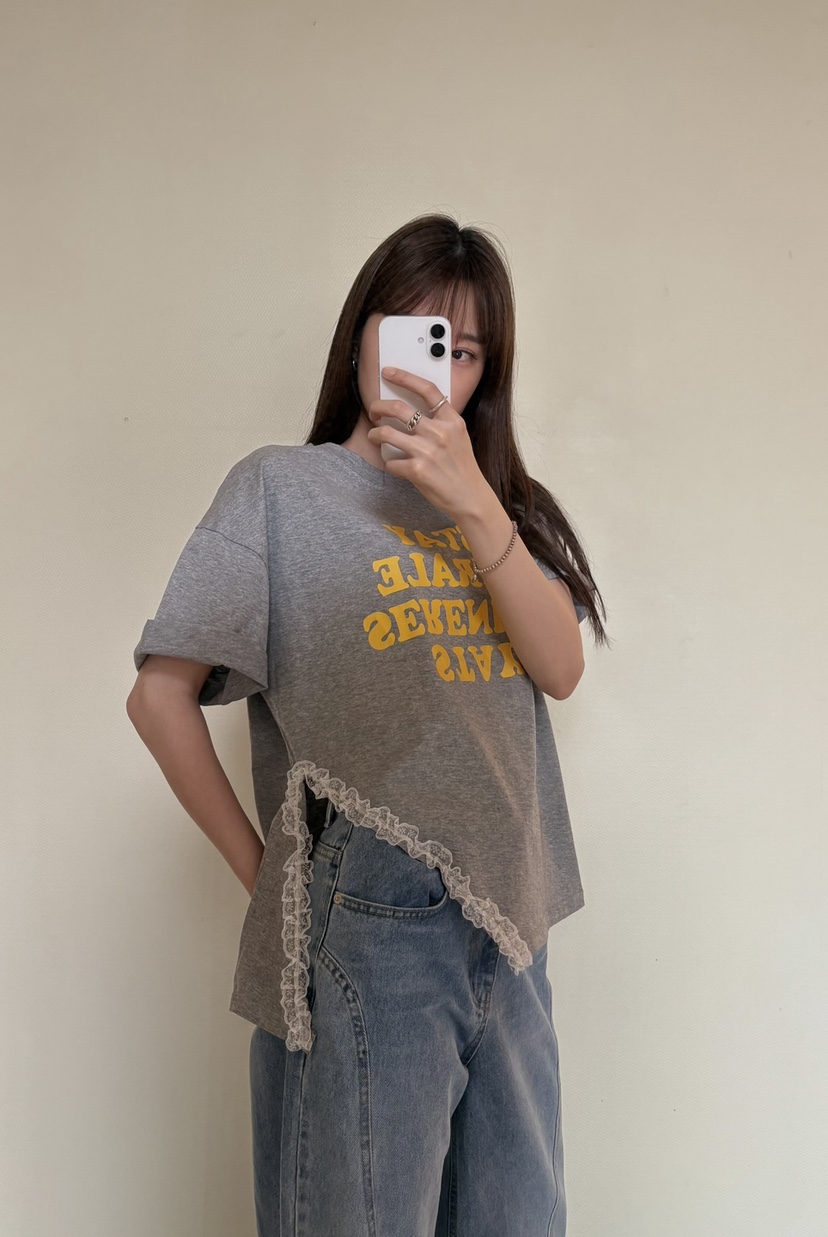 JMIND東大門㊣實拍女士新品推薦時尚25春夏職業休閑熱賣T恤JMINDT恤