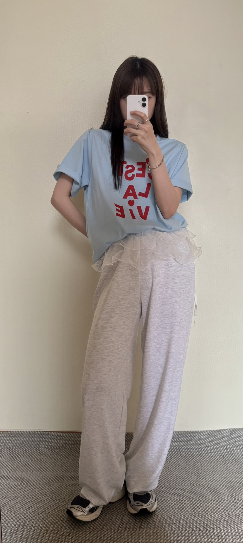 JMIND東大門㊣實拍女裝新品職業熱賣推薦25春夏時尚人氣T恤JMINDT恤