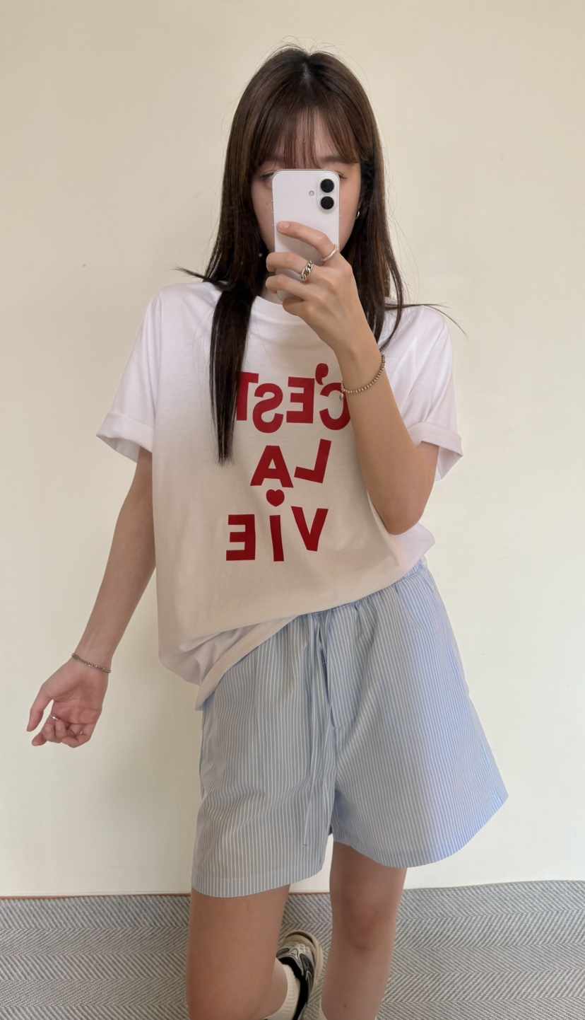 JMIND東大門㊣實拍女裝新品職業熱賣推薦25春夏時尚人氣T恤JMINDT恤