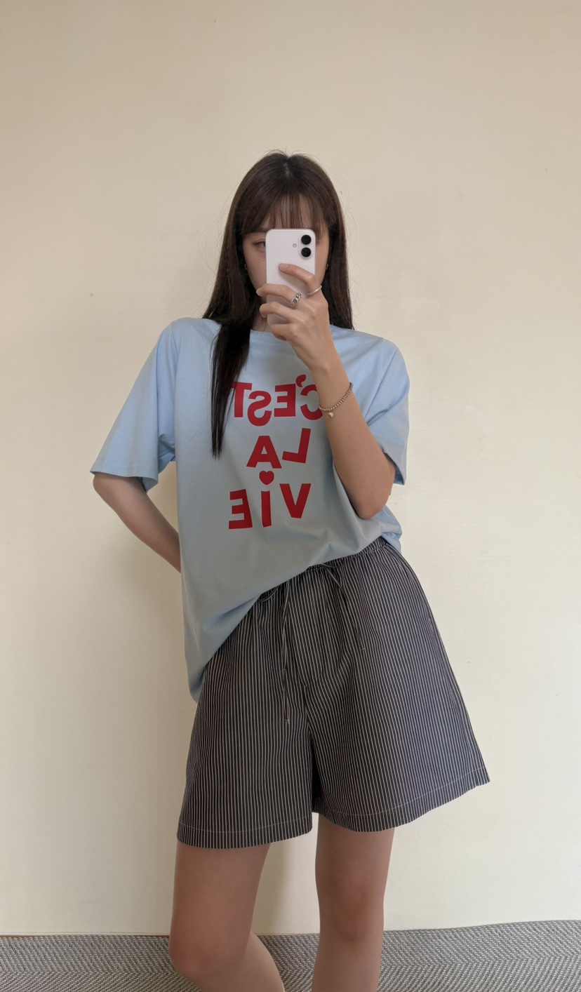 JMIND東大門㊣實拍女裝新品職業熱賣推薦25春夏時尚人氣T恤JMINDT恤