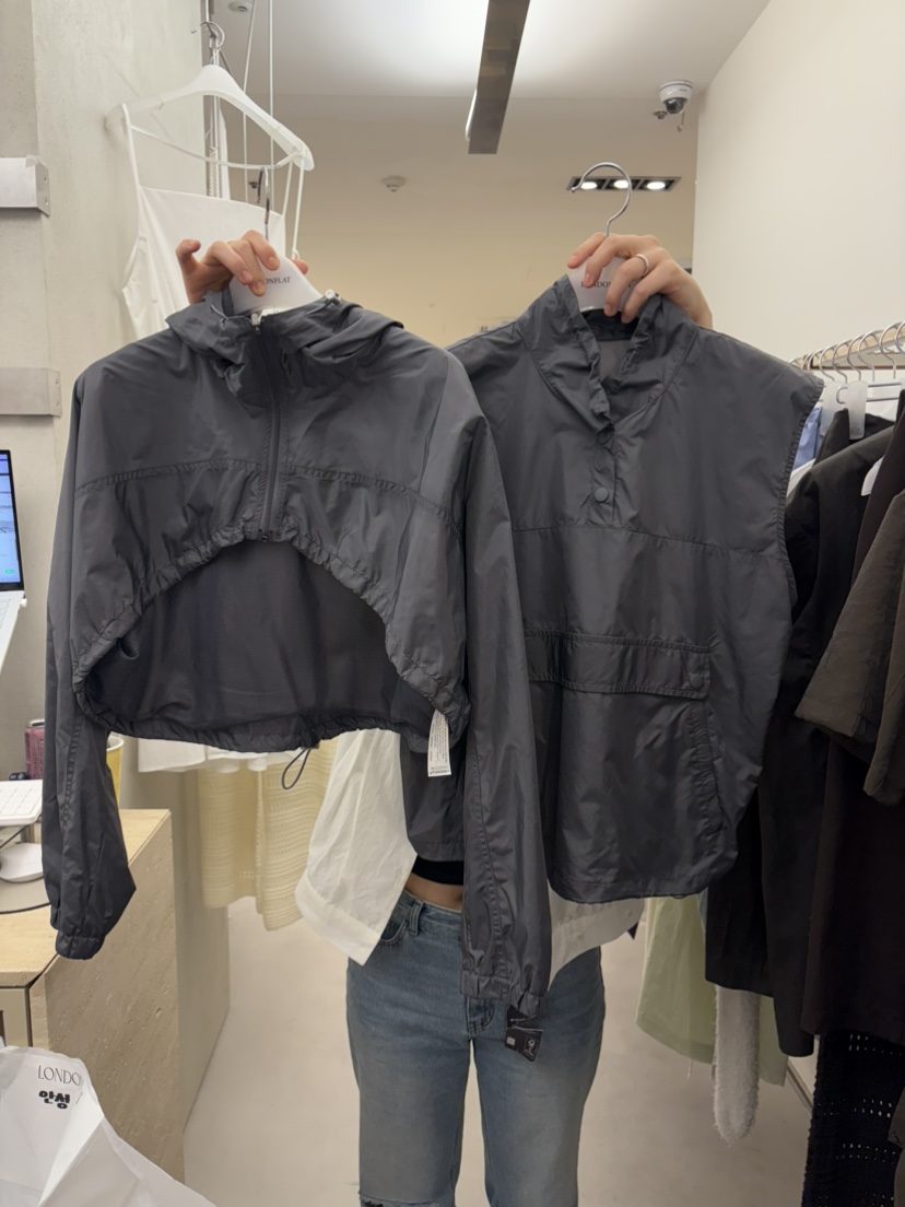 LONDON FLAT東大門㊣實拍女裝新品25春夏熱賣休閑夾克短款LONDON FLAT夾克