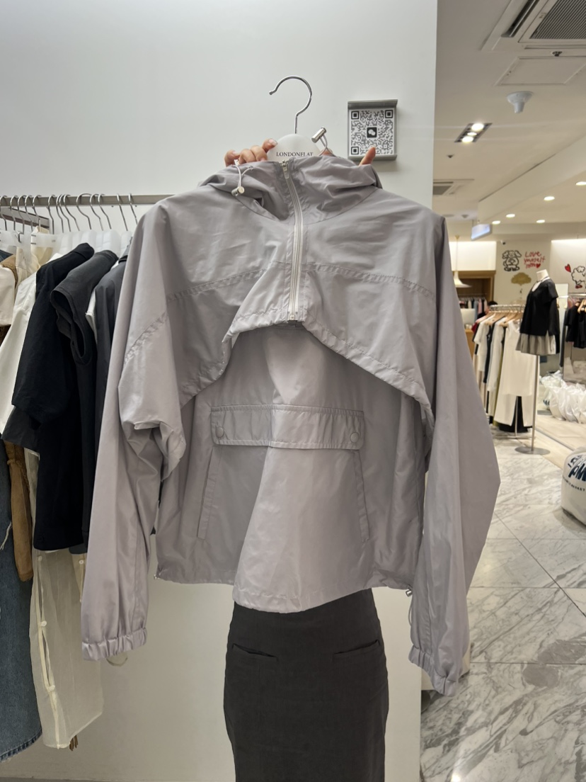 LONDON FLAT東大門㊣實拍女裝新品25春夏熱賣休閑夾克短款LONDON FLAT夾克