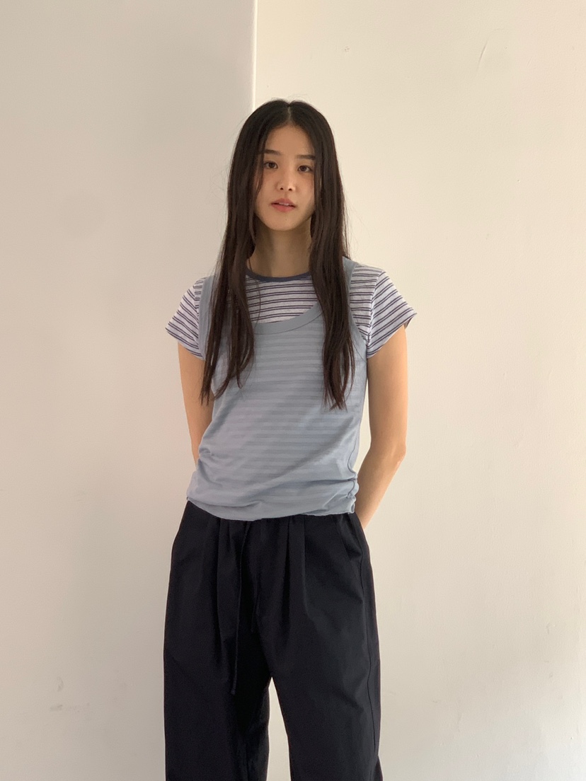 FAVE韓國直郵㊣女裝新品真品熱賣時尚推薦25春夏職業人氣T恤FAVOURITET恤